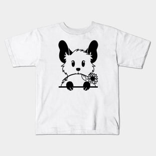 Flower Degu Kids T-Shirt